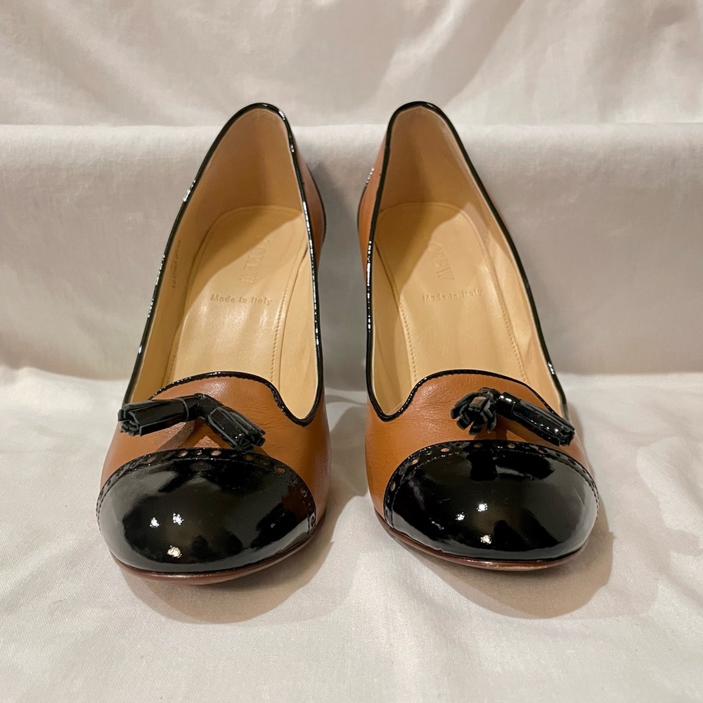 Pre-Owned J.Crew Mona Tassel Heels 10203